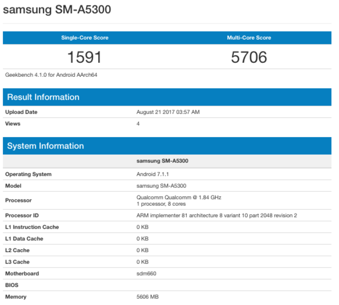 Sforum - Trang thông tin công nghệ mới nhất Samsung-Galaxy-A5-2018-SM-A5300 Galaxy A5 2018 sẽ được trang bị cụm camera kép, chip Snapdragon 660? Sforum - Trang thông tin công nghệ mới nhất Samsung-Galaxy-A5-2018-SM-A5300 Galaxy A5 2018 sẽ được trang bị cụm camera kép, chip Snapdragon 660?