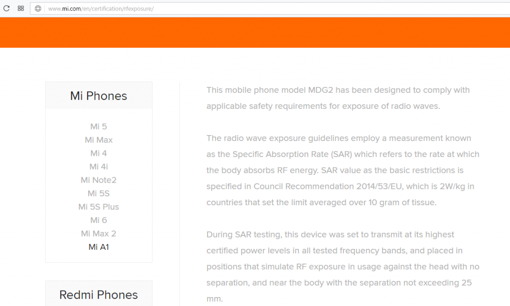 Sforum - Trang thông tin công nghệ mới nhất Xiaomi-mi-A1-Rf-exposure-1024x616 Xiaomi sẽ hợp tác với Google ra mắt smartphone mới, không chạy MIUI mà là Android gốc? Sforum - Trang thông tin công nghệ mới nhất Xiaomi-mi-A1-Rf-exposure-1024x616 Xiaomi sẽ hợp tác với Google ra mắt smartphone mới, không chạy MIUI mà là Android gốc?