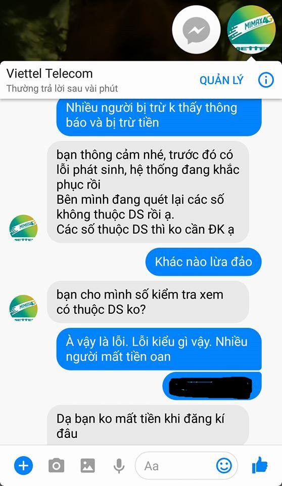 Do lỗi hệ thống của Viettel mà rất nhiều thuê bao không nằm trong danh sách khuyến mại nhưng vẫn có thể đăng ký thành công gói cước data miễn phí