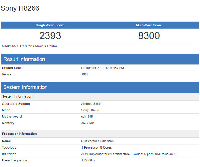 Sforum - Trang thông tin công nghệ mới nhất Capture-5 Lộ điểm benchmark ấn tượng của flagship Sony sắp ra mắt: Sẽ sử dụng Snapdragon 845 Sforum - Trang thông tin công nghệ mới nhất Capture-5 Lộ điểm benchmark ấn tượng của flagship Sony sắp ra mắt: Sẽ sử dụng Snapdragon 845