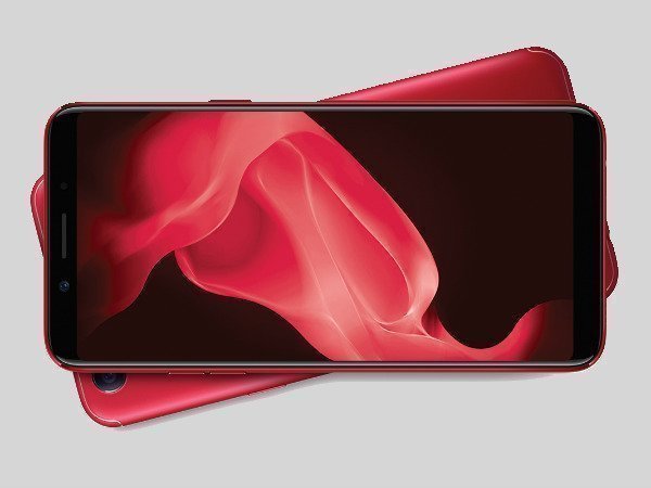 Oppo F5 6GB với màu đỏ 