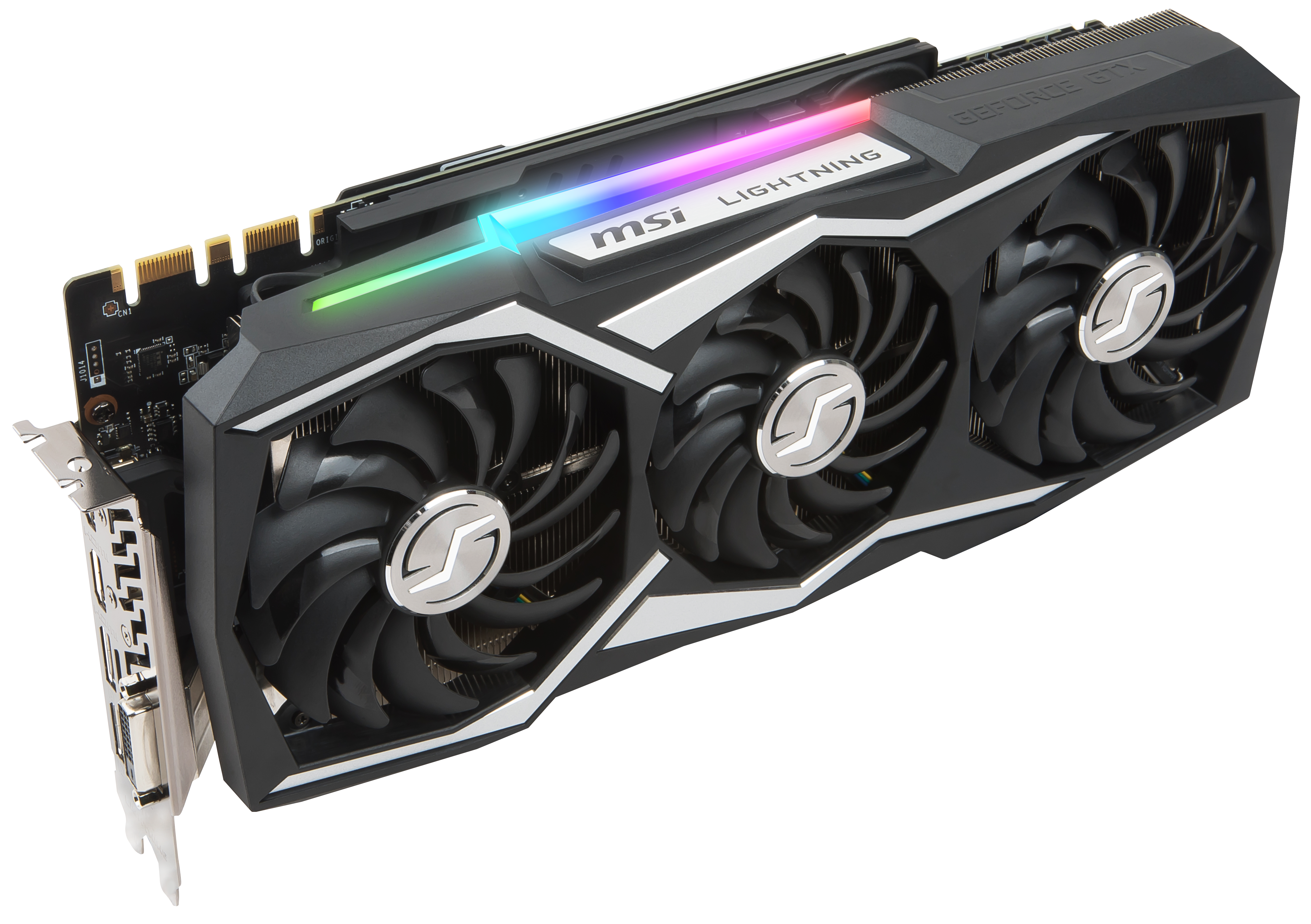 Nhờ hệ thống ba quạt làm mát mà VGA GTX 1080TI Lightning Z có khả năng ép xung rất tốt và ổn định
