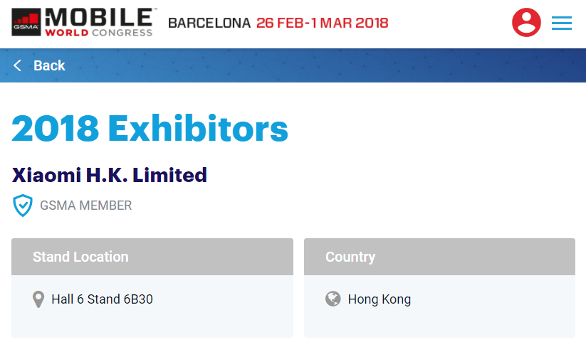 Xiaomi sẽ tham dự Mobile World Congress 2018