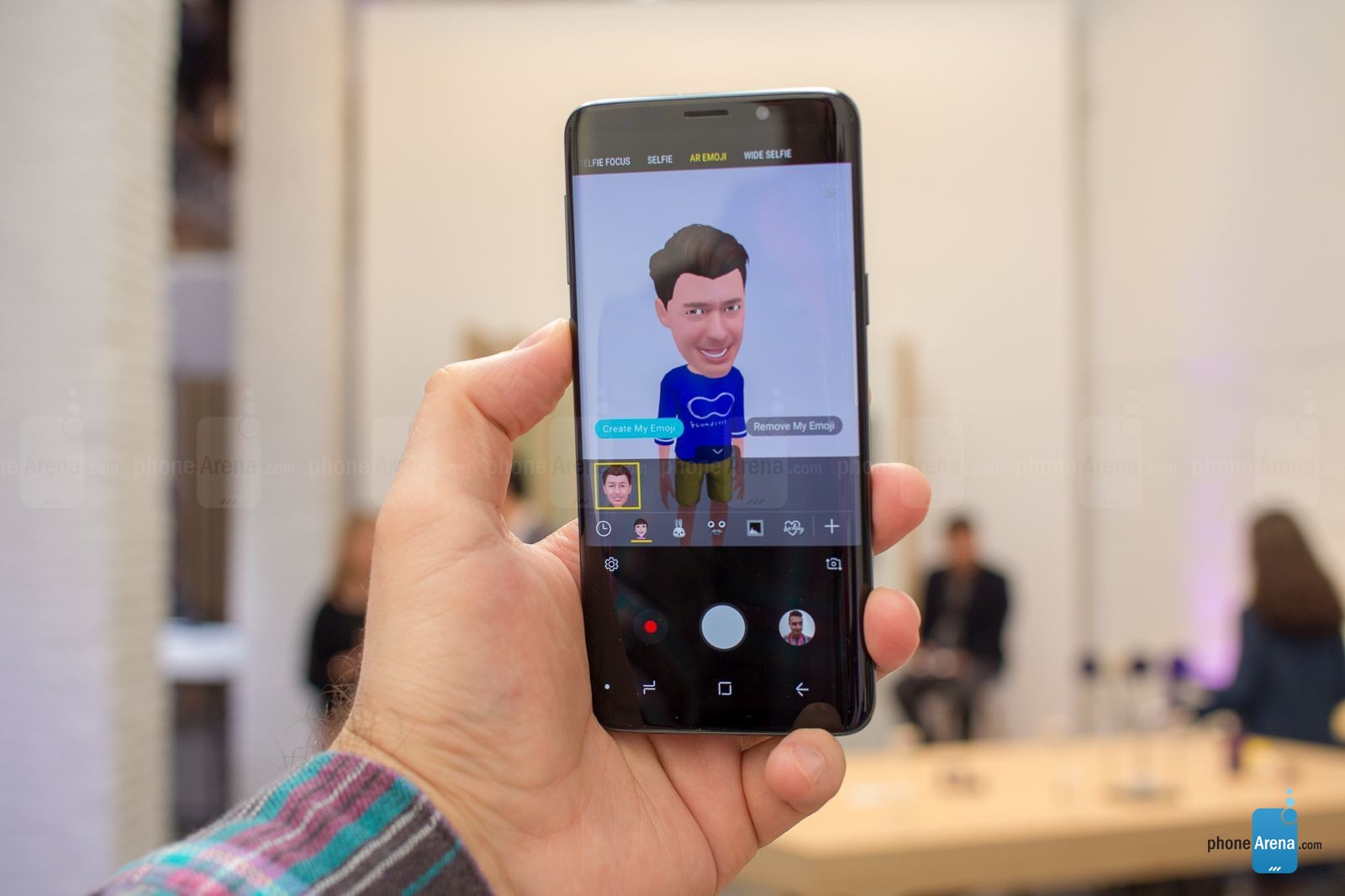 Tính năng AR Emoji mới trên S9