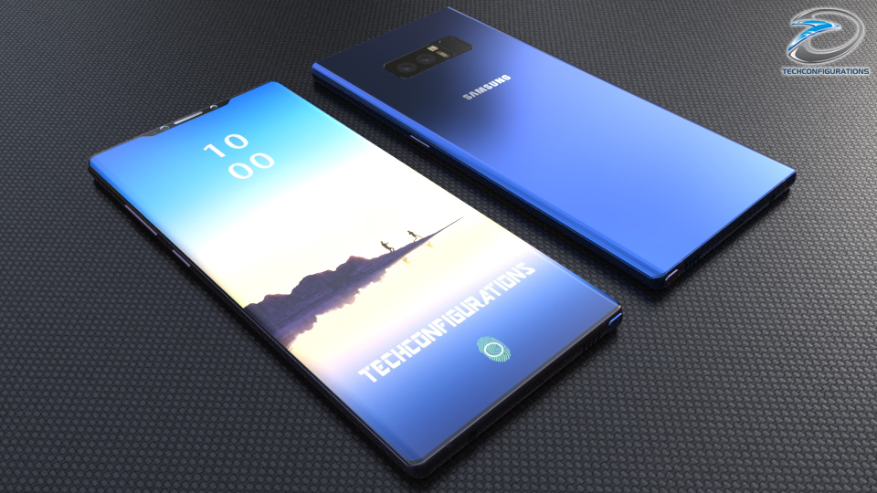Tin đồn trước đó cho rằng Note9 sẽ được tích hợp cảm biến vân tay dưới màn hình