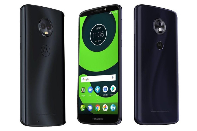 Hình ảnh rò rỉ trước đó của bộ ba Moto G6 trên một website của nhà bán lẻ tại Hungari