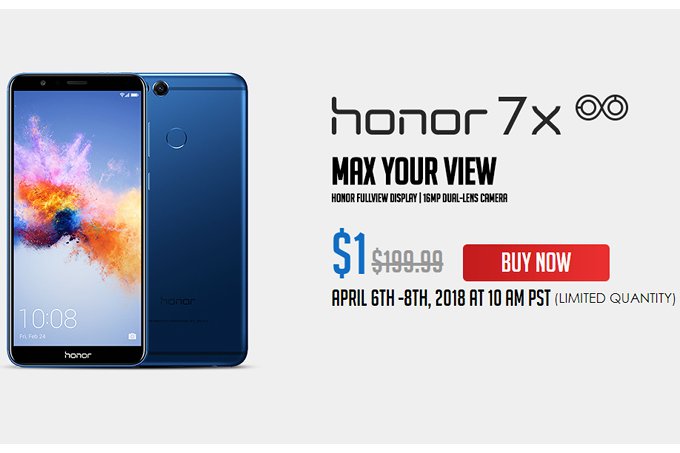 Sforum - Trang thông tin công nghệ mới nhất Deal-Honor-7X-costs-just-1-in-the-US-until-April-8-flash-sale Honor 7X giảm giá sốc chỉ còn 1 USD tại Mỹ từ nay đến hết ngày 8/4 Sforum - Trang thông tin công nghệ mới nhất Deal-Honor-7X-costs-just-1-in-the-US-until-April-8-flash-sale Honor 7X giảm giá sốc chỉ còn 1 USD tại Mỹ từ nay đến hết ngày 8/4