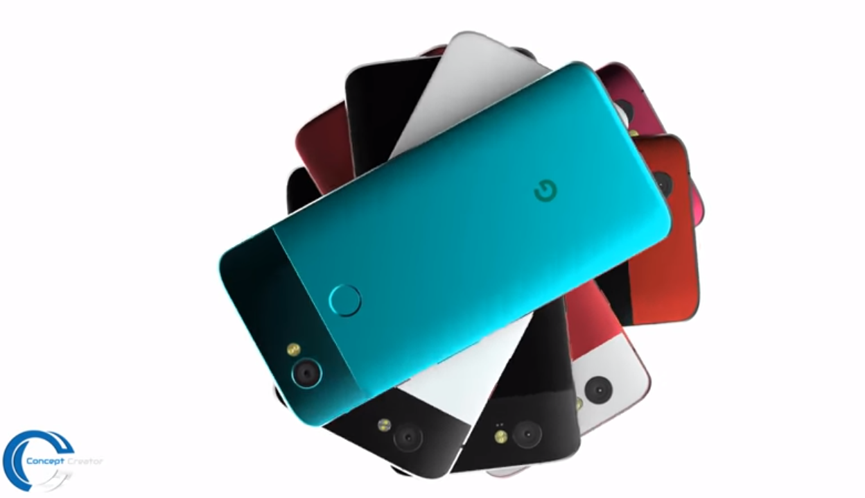Bản concept về chiếc Google Pixel 3