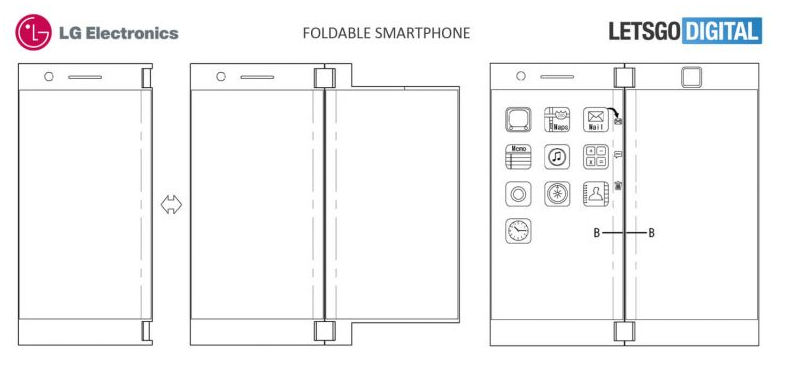 Sforum - Trang thông tin công nghệ mới nhất Images-from-LGs-patent-application-for-a-foldable-phone LG nộp bằng sáng chế smartphone gập có 2 màn hình, 2 pin và 2 jack cắm 3.5mm Sforum - Trang thông tin công nghệ mới nhất Images-from-LGs-patent-application-for-a-foldable-phone LG nộp bằng sáng chế smartphone gập có 2 màn hình, 2 pin và 2 jack cắm 3.5mm
