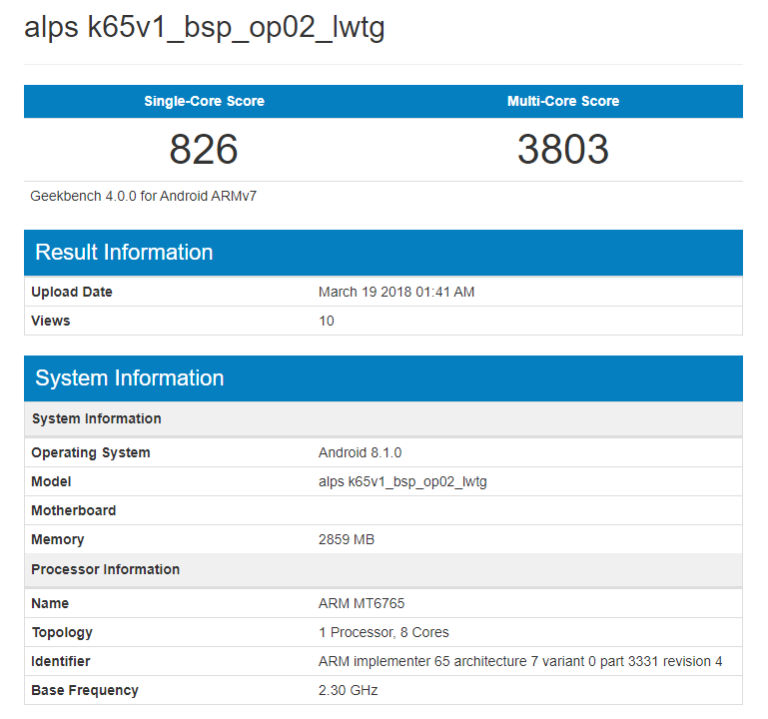 Sforum - Trang thông tin công nghệ mới nhất MT6765-test-device-768x719 Xiaomi Cereus lộ diện trên Geekbench với vi xử lý Mediatek Sforum - Trang thông tin công nghệ mới nhất MT6765-test-device-768x719 Xiaomi Cereus lộ diện trên Geekbench với vi xử lý Mediatek