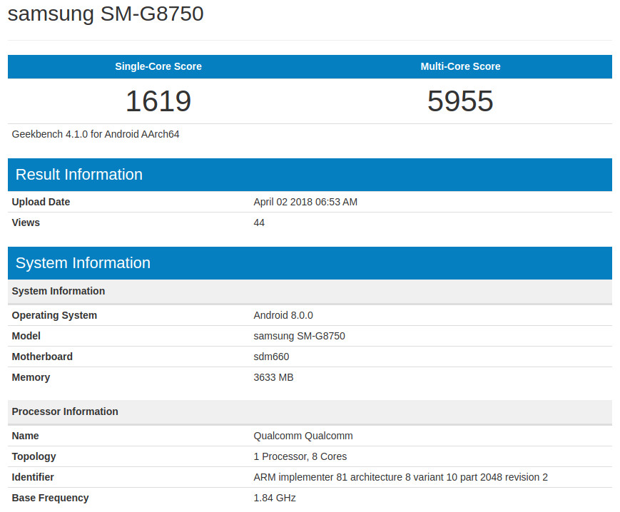Sforum - Trang thông tin công nghệ mới nhất Samsung-Galaxy-S9-Mini-Geekbench Rò rỉ cấu hình Samsung Galaxy S9 Mini trên Geekbench Sforum - Trang thông tin công nghệ mới nhất Samsung-Galaxy-S9-Mini-Geekbench Rò rỉ cấu hình Samsung Galaxy S9 Mini trên Geekbench