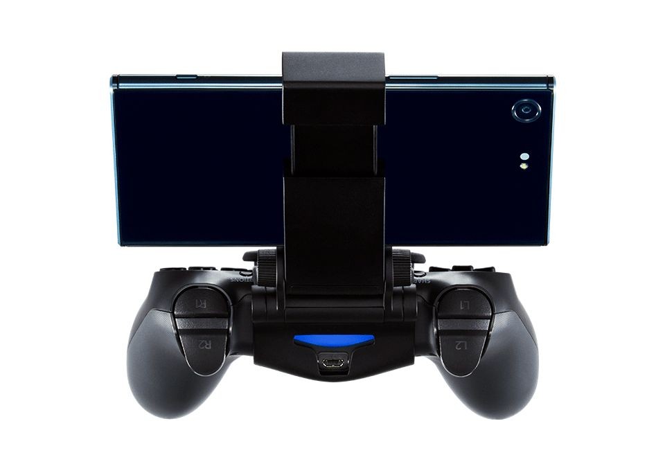 X Mount kết nối giữa tay cầm DualShock 4 và điện thoại Xperia