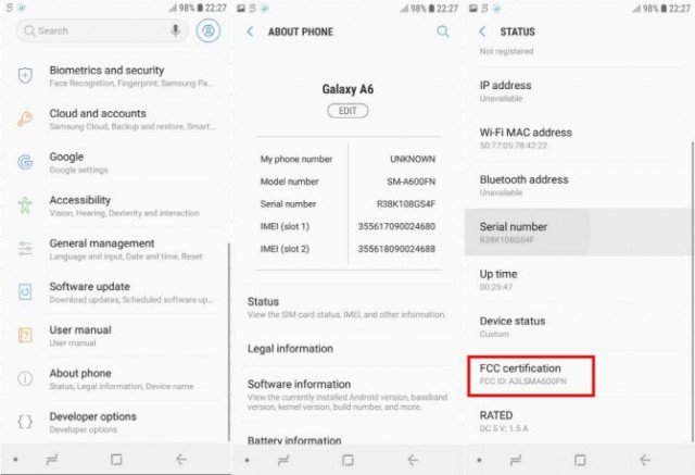 Sforum - Trang thông tin công nghệ mới nhất a6 Rò rỉ thông số cấu hình của Samsung Galaxy A6 và A6+ Sforum - Trang thông tin công nghệ mới nhất a6 Rò rỉ thông số cấu hình của Samsung Galaxy A6 và A6+