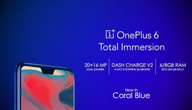 Sforum - Trang thông tin công nghệ mới nhất oneplus-6-coral-blue-dash-charge-v2-teaser-banner OnePlus 6 sẽ có màu sắc mới mang tên Xanh San Hô Sforum - Trang thông tin công nghệ mới nhất oneplus-6-coral-blue-dash-charge-v2-teaser-banner OnePlus 6 sẽ có màu sắc mới mang tên Xanh San Hô