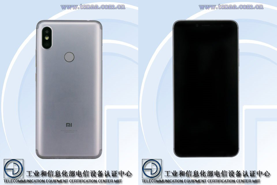 Mẫu smartphone mới được cho là của Redmi S2 với thiết kế giống hệt Mi 6X