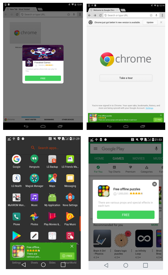 Mã độc được tìm thấy trong các thiết bị Android giá rẻ sẽ hiển thị quảng cáo ở mọi nơi