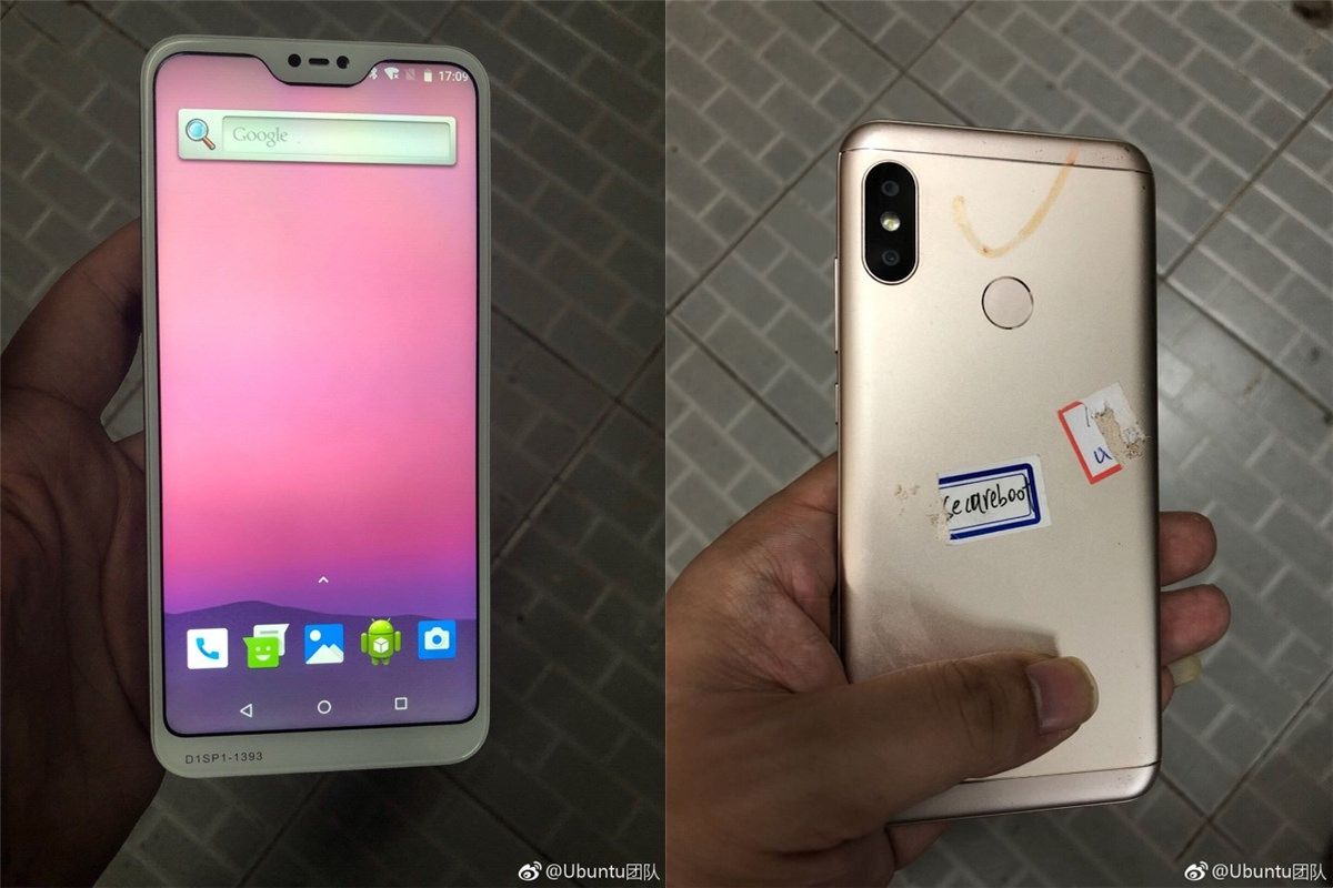 Rò rỉ cấu hình và ảnh render của Xiaomi Redmi 6: chip Snapdragon 625 và màn hình tai thỏ