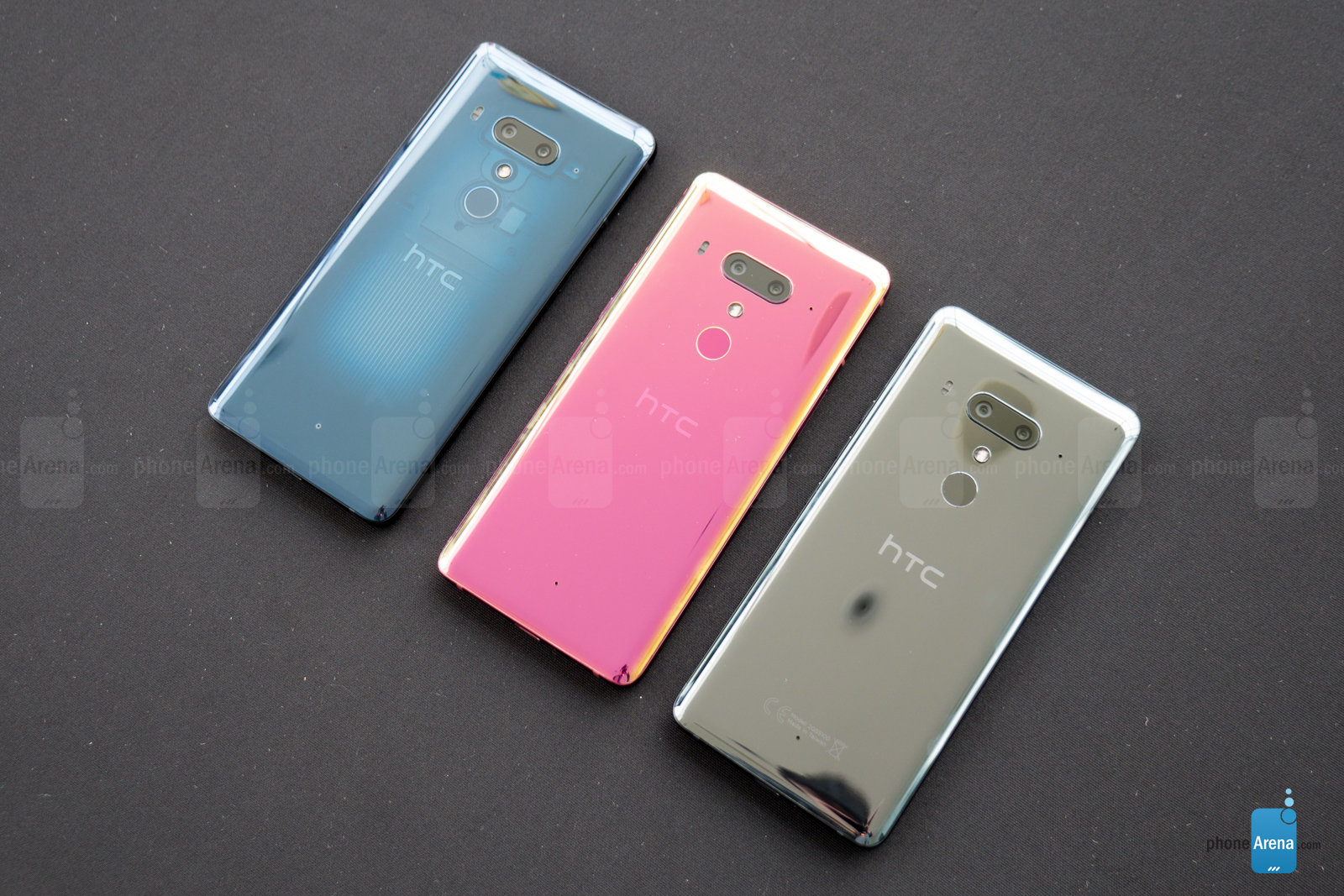 3 tùy chọn màu sắc cho chiếc HTC U12+