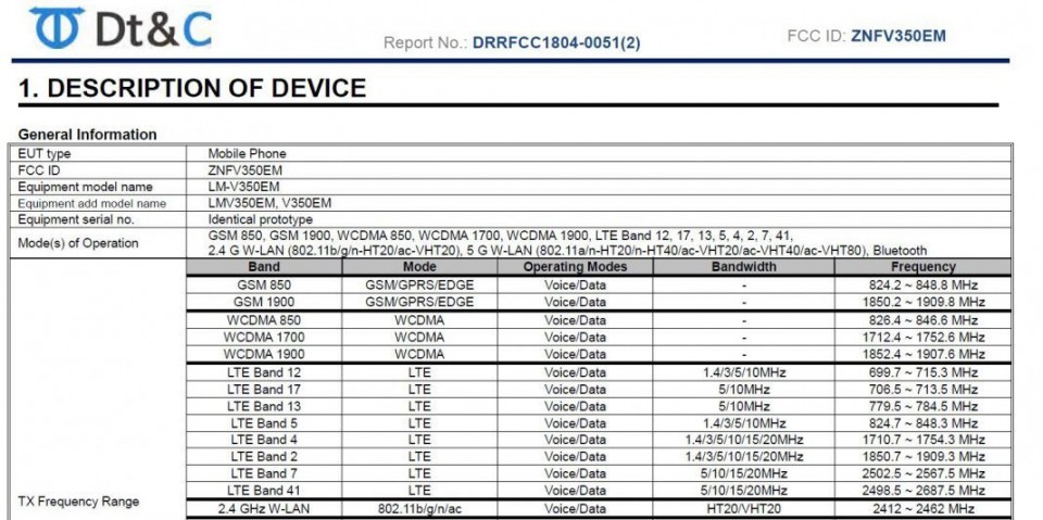 Sforum - Trang thông tin công nghệ mới nhất LG-V35-ThinQ-regulatory-certifications-1 LG V35 ThinQ đạt chứng nhận tại Mỹ và Nga, sẽ sớm ra mắt trong thời gian tới Sforum - Trang thông tin công nghệ mới nhất LG-V35-ThinQ-regulatory-certifications-1 LG V35 ThinQ đạt chứng nhận tại Mỹ và Nga, sẽ sớm ra mắt trong thời gian tới