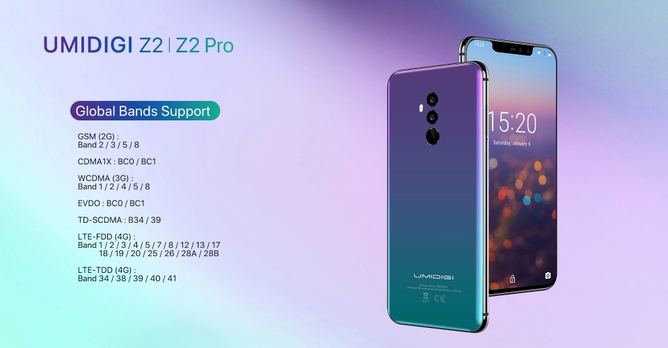 Sforum - Trang thông tin công nghệ mới nhất UMIDIGI-Z2-Pro-1 UMIDIGI Z2 và Z2 Pro: Màn hình tai thỏ, màu Twilight giống Huawei P20 Pro, ra mắt vào 9/5 Sforum - Trang thông tin công nghệ mới nhất UMIDIGI-Z2-Pro-1 UMIDIGI Z2 và Z2 Pro: Màn hình tai thỏ, màu Twilight giống Huawei P20 Pro, ra mắt vào 9/5