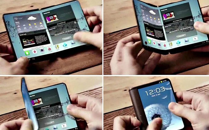 Sforum - Trang thông tin công nghệ mới nhất foldable-smarpthone_txlj Samsung lên kế hoạch trình làng Galaxy S10 vào 1/2019, nhằm mở đường cho smartphone có màn hình gập  