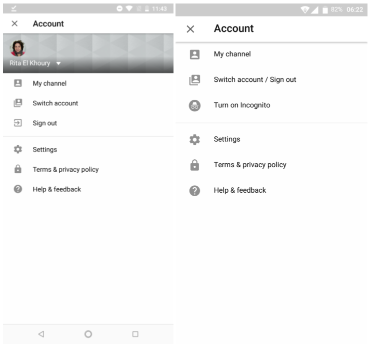 Sforum - Trang thông tin công nghệ mới nhất on-off-incognito Google đang thử nghiệm chế độ "Ẩn danh" trên ứng dụng YouTube Sforum - Trang thông tin công nghệ mới nhất on-off-incognito Google đang thử nghiệm chế độ "Ẩn danh" trên ứng dụng YouTube