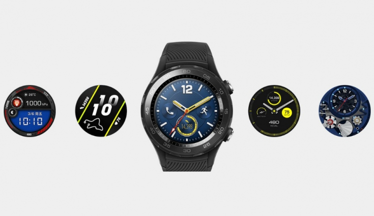 Màn hình của Huawei Watch 2 (2018) là một màn hình 1.2 inch có dạng tròn, được bảo vệ bởi kính cường lực Gorilla Glass.