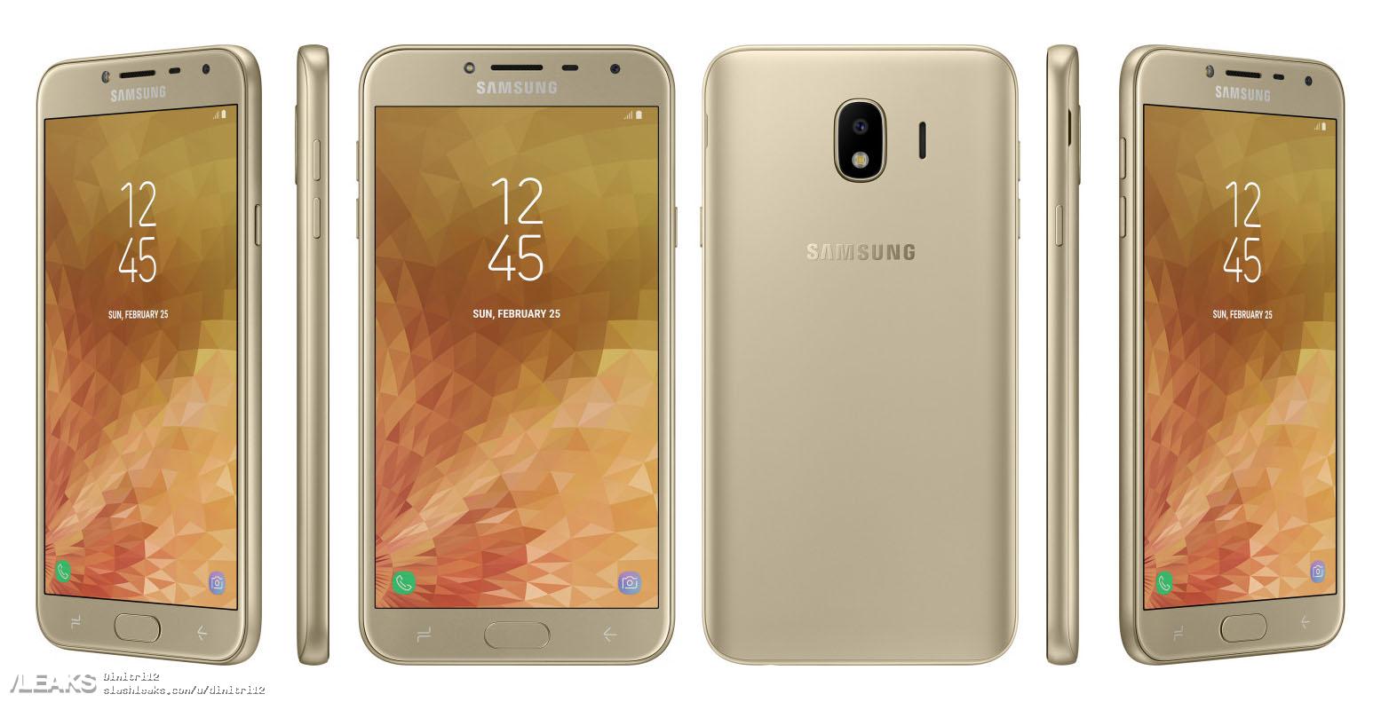 Galaxy J4 phiên bản màu vàng