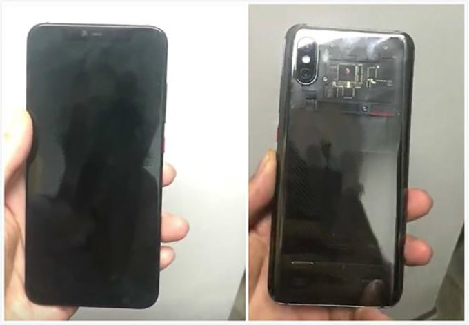 Xiaomi Mi 8 lộ thiết kế với màu Translucent Black mới