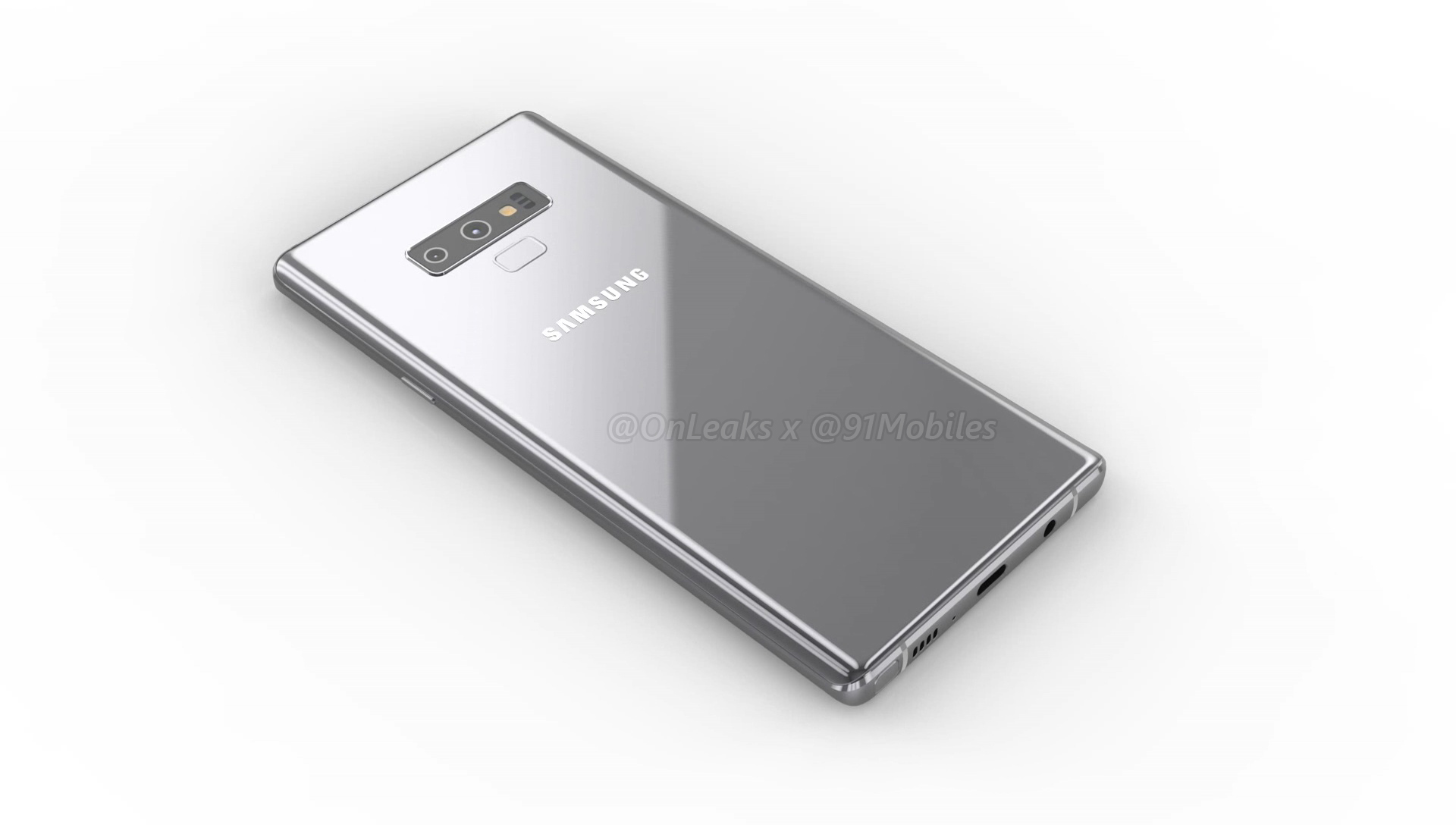 Xuất hiện ảnh render mới của Galaxy Note 9, giống như bản sao của Note 8