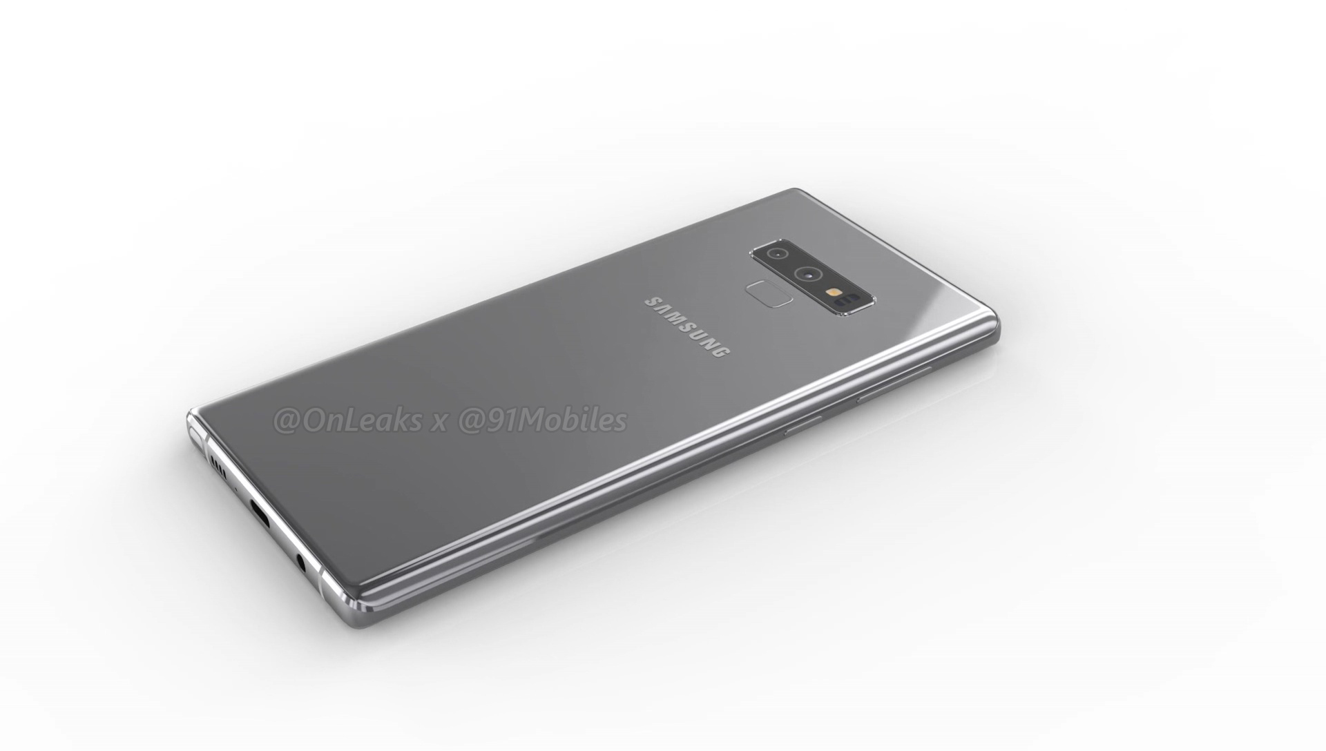 Xuất hiện ảnh render mới của Galaxy Note 9, giống như bản sao của Note 8