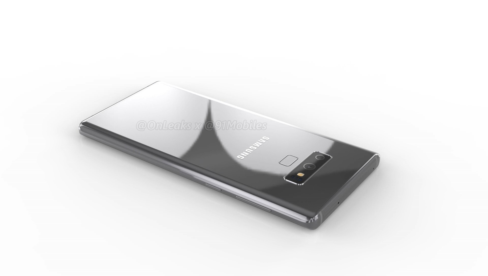Xuất hiện ảnh render mới của Galaxy Note 9, giống như bản sao của Note 8