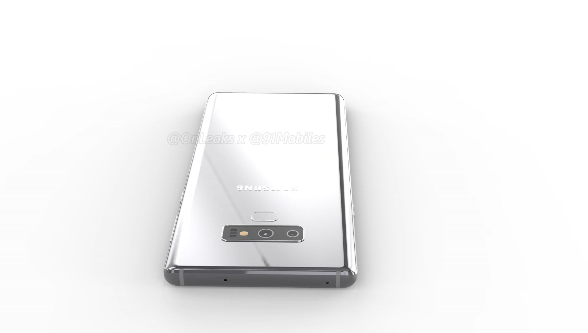 Xuất hiện ảnh render mới của Galaxy Note 9, giống như bản sao của Note 8