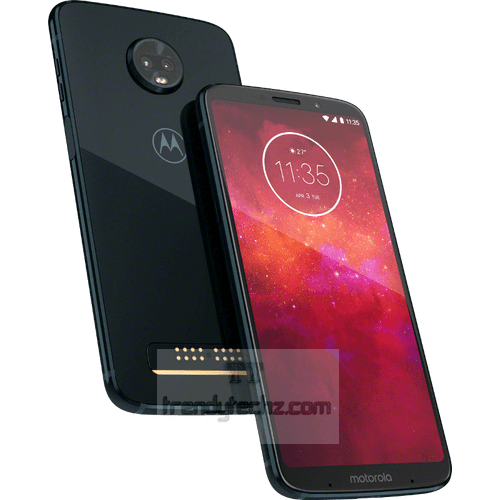 Xuất hiện bộ ảnh render của Moto Z3 Play cùng với phụ kiện Moto Mod 