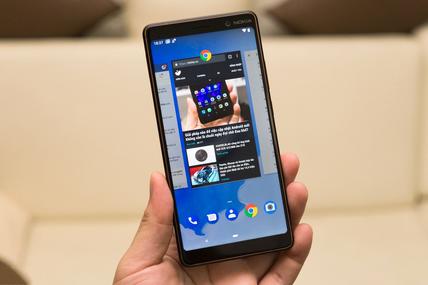 Bản cập nhật Android P cho Nokia 7 Plus buộc người dùng quay lại Android Oreo