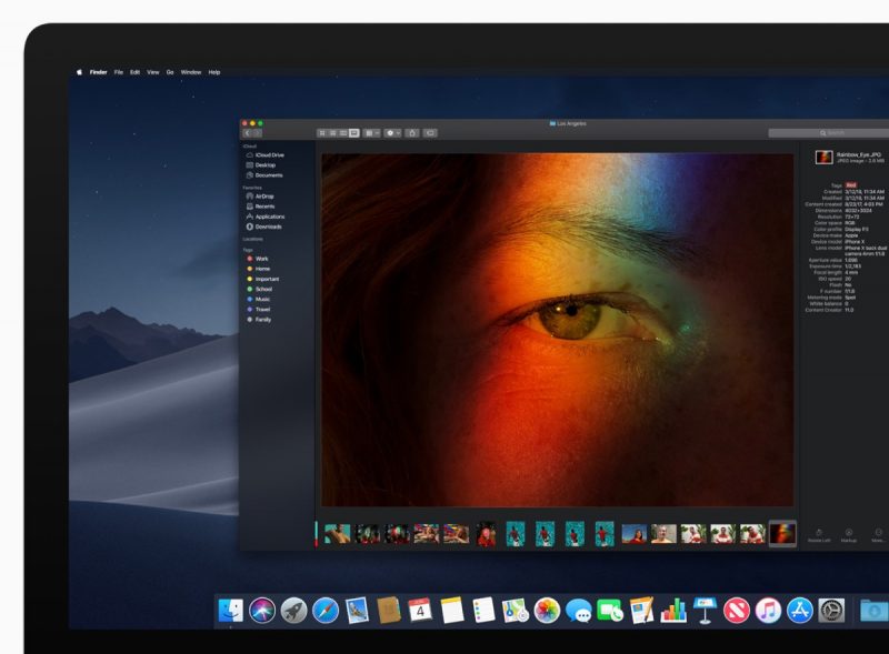 Apple giới thiệu macOS 10.14 Mojave: chế độ Dark Mode, tính năng Desktop Stacks
