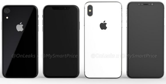 Lộ bản phác thảo của hai chiếc iPhone 2018 màn hình 6.1 và 6.5 inch