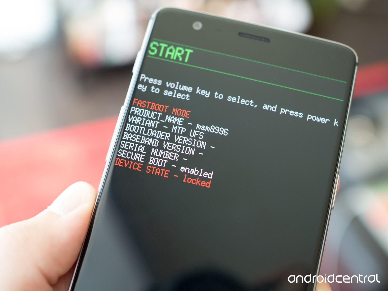 Chế độ Fastboot trên các thiết bị OnePlus