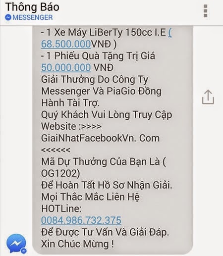 Sforum - Trang thông tin công nghệ mới nhất 2147654198-5-h10a-1147 Cảnh giác những "chiêu trò" lừa đảo trên Facebook Sforum - Trang thông tin công nghệ mới nhất 2147654198-5-h10a-1147 Cảnh giác những "chiêu trò" lừa đảo trên Facebook