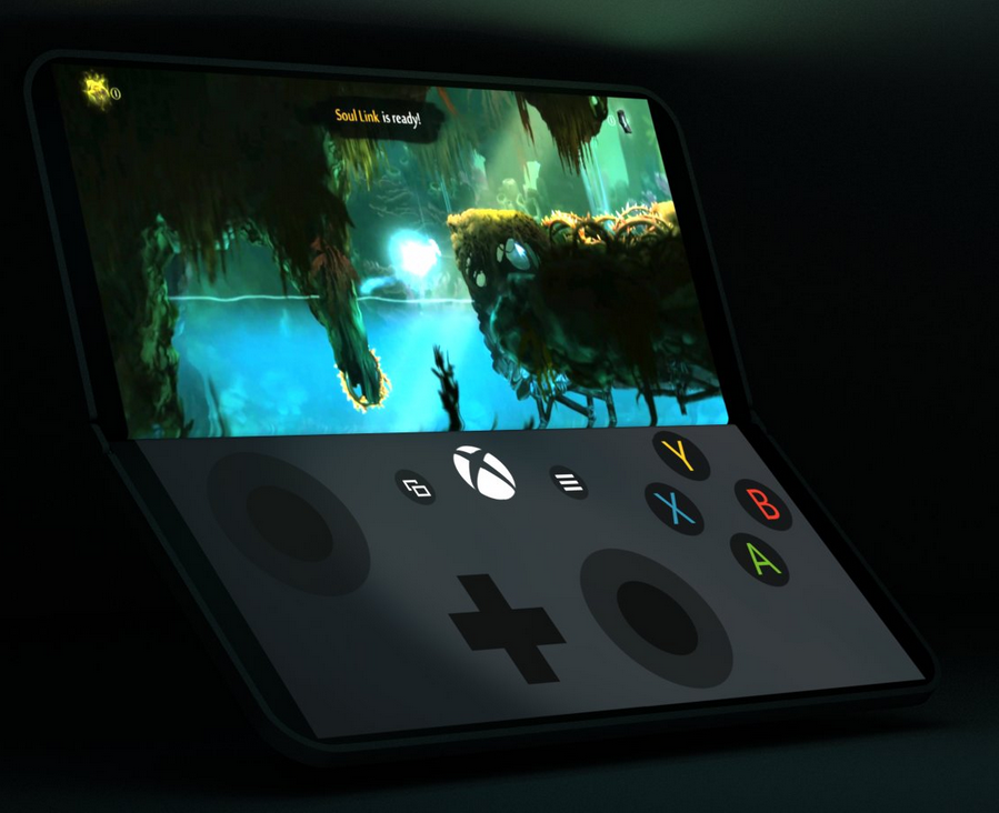 Sforum - Trang thông tin công nghệ mới nhất Gaming-Mode Lộ diện ảnh render của Surface Phone ở 2 chế độ laptop và chơi game riêng biệt Sforum - Trang thông tin công nghệ mới nhất Gaming-Mode Lộ diện ảnh render của Surface Phone ở 2 chế độ laptop và chơi game riêng biệt