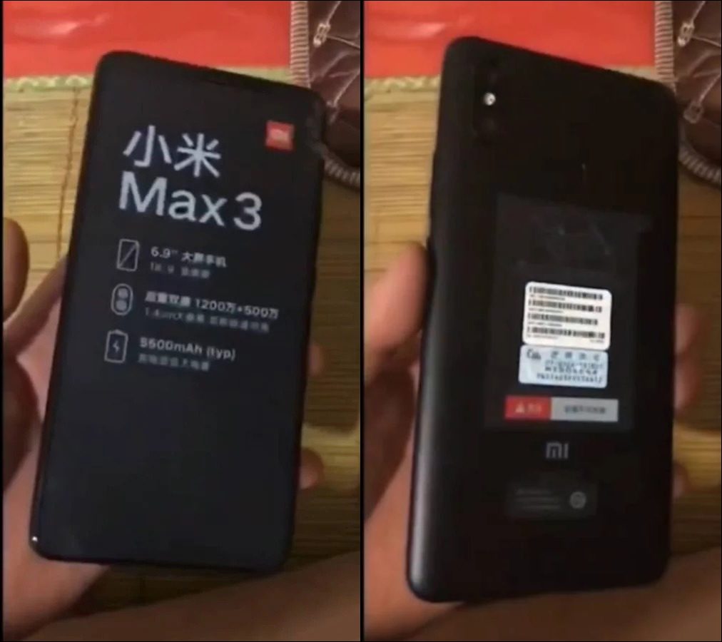 Sforum - Trang thông tin công nghệ mới nhất Mi-Max-3-lo-anh-thuc-te Xiaomi Mi Max 3 lần đầu xuất hiện trong video rò rỉ thực tế Sforum - Trang thông tin công nghệ mới nhất Mi-Max-3-lo-anh-thuc-te Xiaomi Mi Max 3 lần đầu xuất hiện trong video rò rỉ thực tế