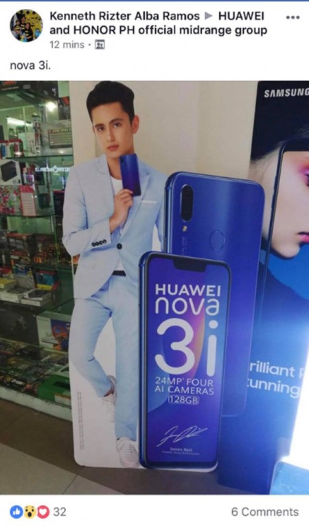Huawei sẽ ra mắt Huawei Nova 3i với con chip Kirin 710 tầm trung