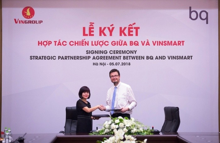 VinSmart hợp tác với công ty công nghệ hàng đầu châu Âu để sản xuất Vsmart