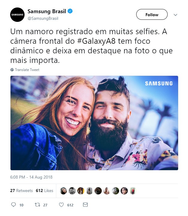 Samsung dùng ảnh trên mạng để quảng cáo cho camera của Galaxy A8 (2018)