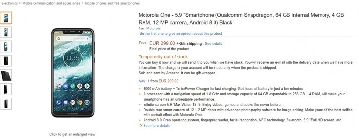 Motorola One và One Power chạy Android One chính thức được ra mắt