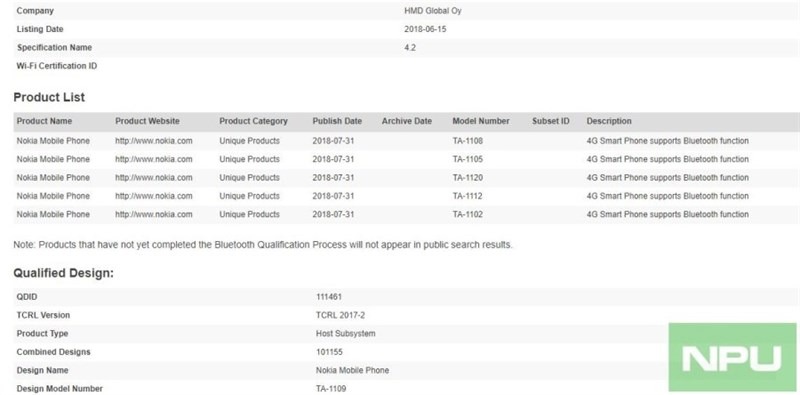 Sforum - Trang thông tin công nghệ mới nhất nokia-5-1-plus-global-variants_9 Nokia X5 bản quốc tế vừa đạt chứng nhận Bluetooth, sẽ sớm ra mắt dưới tên Nokia 5.1 Plus Sforum - Trang thông tin công nghệ mới nhất nokia-5-1-plus-global-variants_9 Nokia X5 bản quốc tế vừa đạt chứng nhận Bluetooth, sẽ sớm ra mắt dưới tên Nokia 5.1 Plus