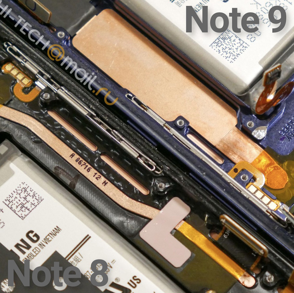 Sforum - Trang thông tin công nghệ mới nhất note9 Mổ bụng Galaxy Note 9: Hệ thống tản nhiệt mới, bút S-Pen được giữ chặt hơn Sforum - Trang thông tin công nghệ mới nhất note9 Mổ bụng Galaxy Note 9: Hệ thống tản nhiệt mới, bút S-Pen được giữ chặt hơn