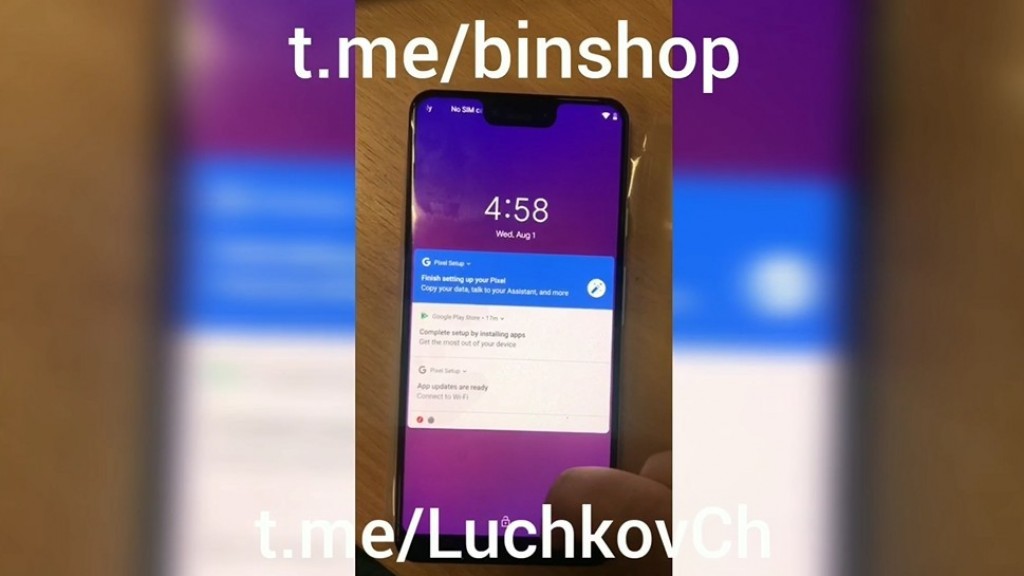 Lộ hình ảnh trên tay Pixel 3 XL: Màn hình 6.7 inch và pin 3.430 mAh