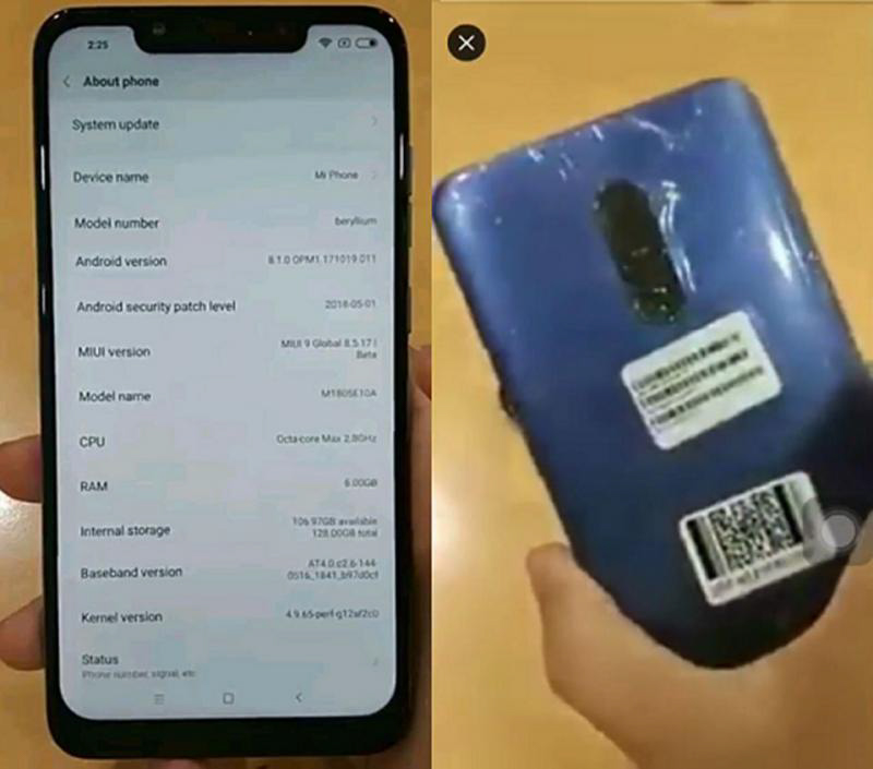 Sforum - Trang thông tin công nghệ mới nhất pocophone-f1-2 Xiaomi Pocophone F1 lộ video trên tay, có thiết kế gần giống Mi 8 Sforum - Trang thông tin công nghệ mới nhất pocophone-f1-2 Xiaomi Pocophone F1 lộ video trên tay, có thiết kế gần giống Mi 8