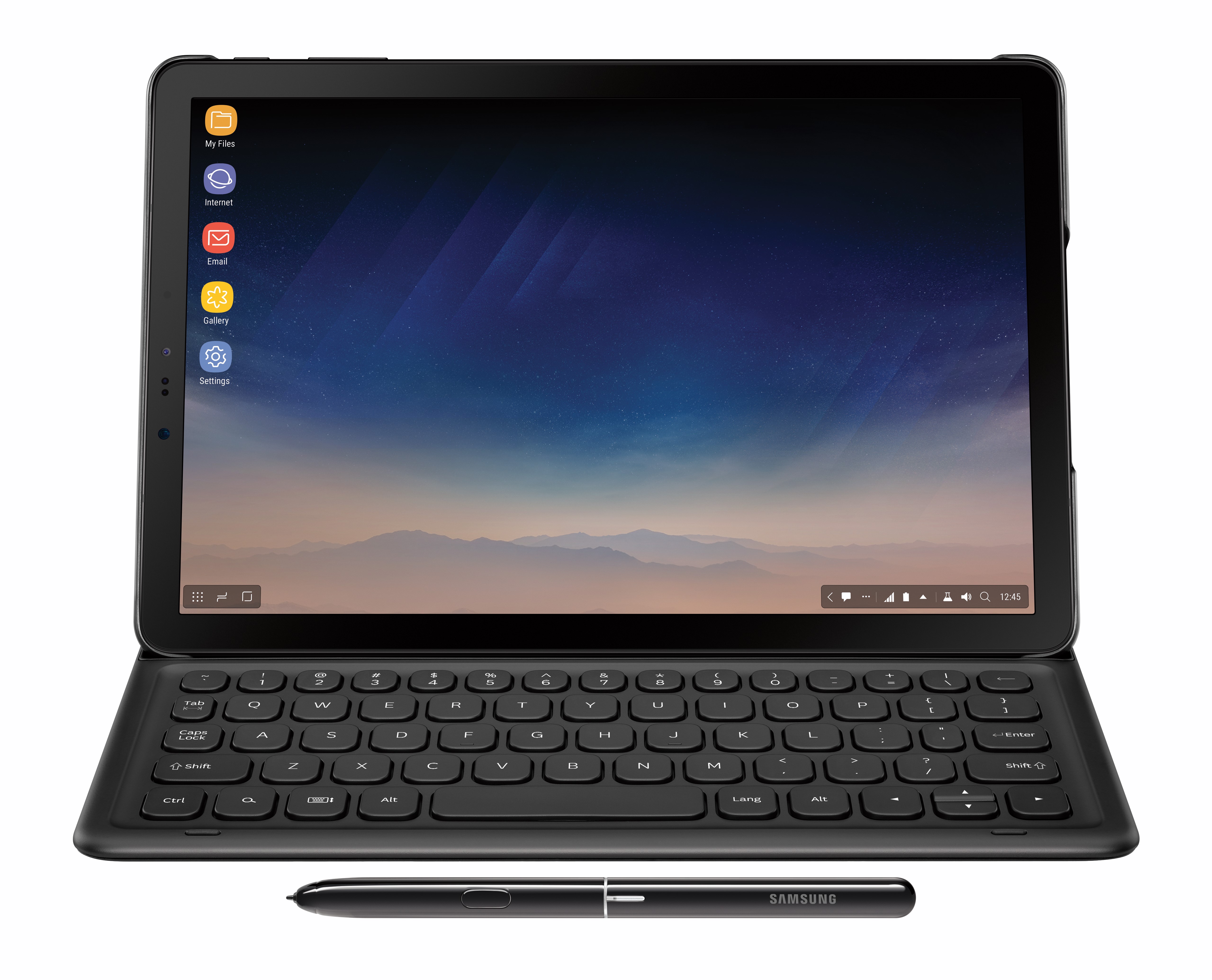 Galaxy Tab S4 có thể chạy trên giao diện DeX UI bằng cách kết nối với phụ kiện Samsung DeX